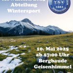 Abwintern TSV 1883 Wintersport